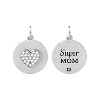 Pendente Kidult Donna Family in Acciaio 741058 - 741058
